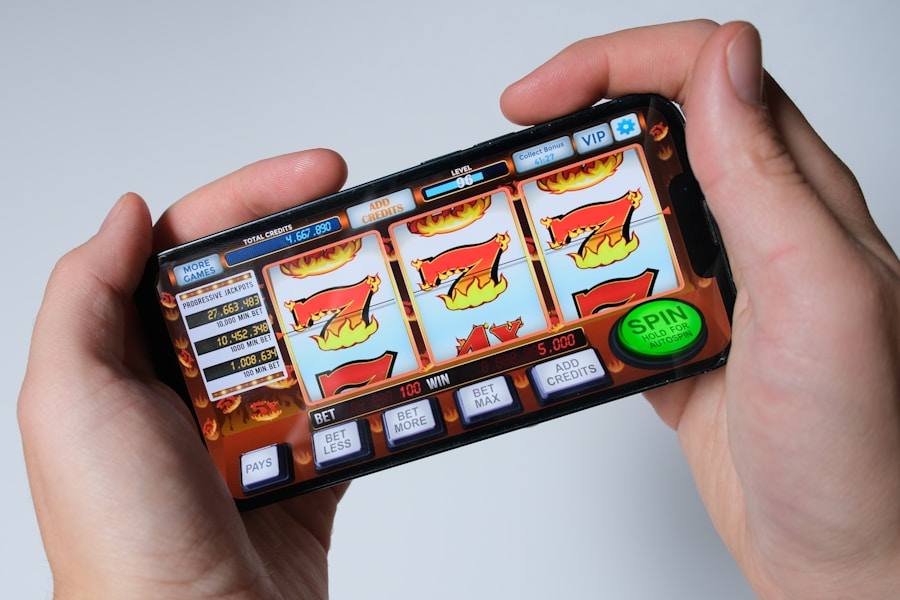 Permainan slot modern dimainkan dari layar ponsel